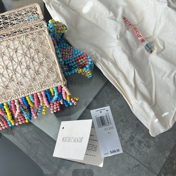 Mercedes Salazar Revolve* I Want To Hold Your Hand Crossbody Bag, New w/Tag - Picture 9 of 14